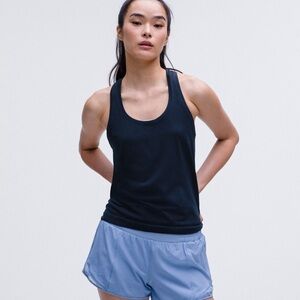 lululemon athletica True Navy Swiftly Tech Racerback Tank Top / size 12